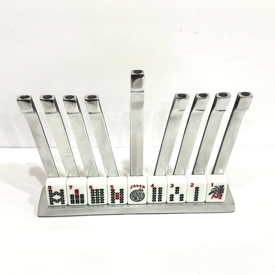 Don't Forget the Gift - Mahjong Tile Menorah - ModernTribe