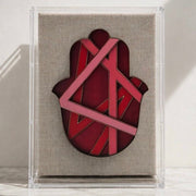 Hamsas by Regina - Framed Ombre Hamsa - Choice of Solid Colors - ModernTribe
