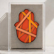 Hamsas by Regina - Framed Ombre Hamsa - Choice of Solid Colors - ModernTribe