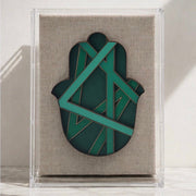 Hamsas by Regina - Framed Ombre Hamsa - Choice of Solid Colors - ModernTribe