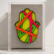 Hamsas by Regina - Framed Ombre Hamsa - Choice of Neon Colors - ModernTribe