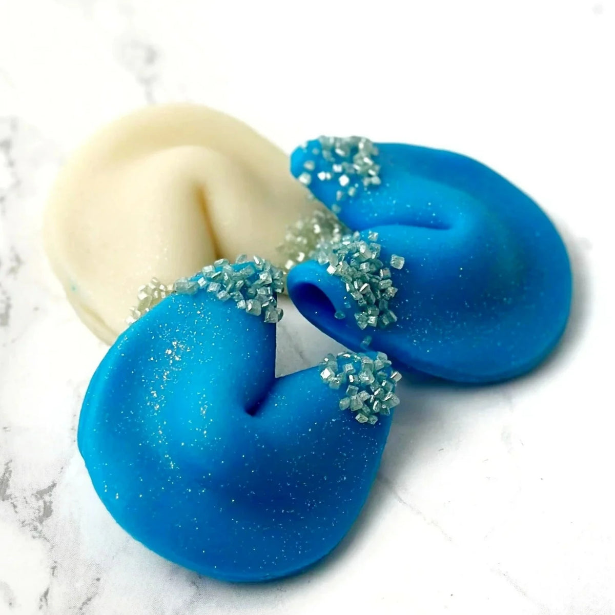 Marzipops - Hanukkah Sparkly Marzipan Fortune Cookies - ModernTribe