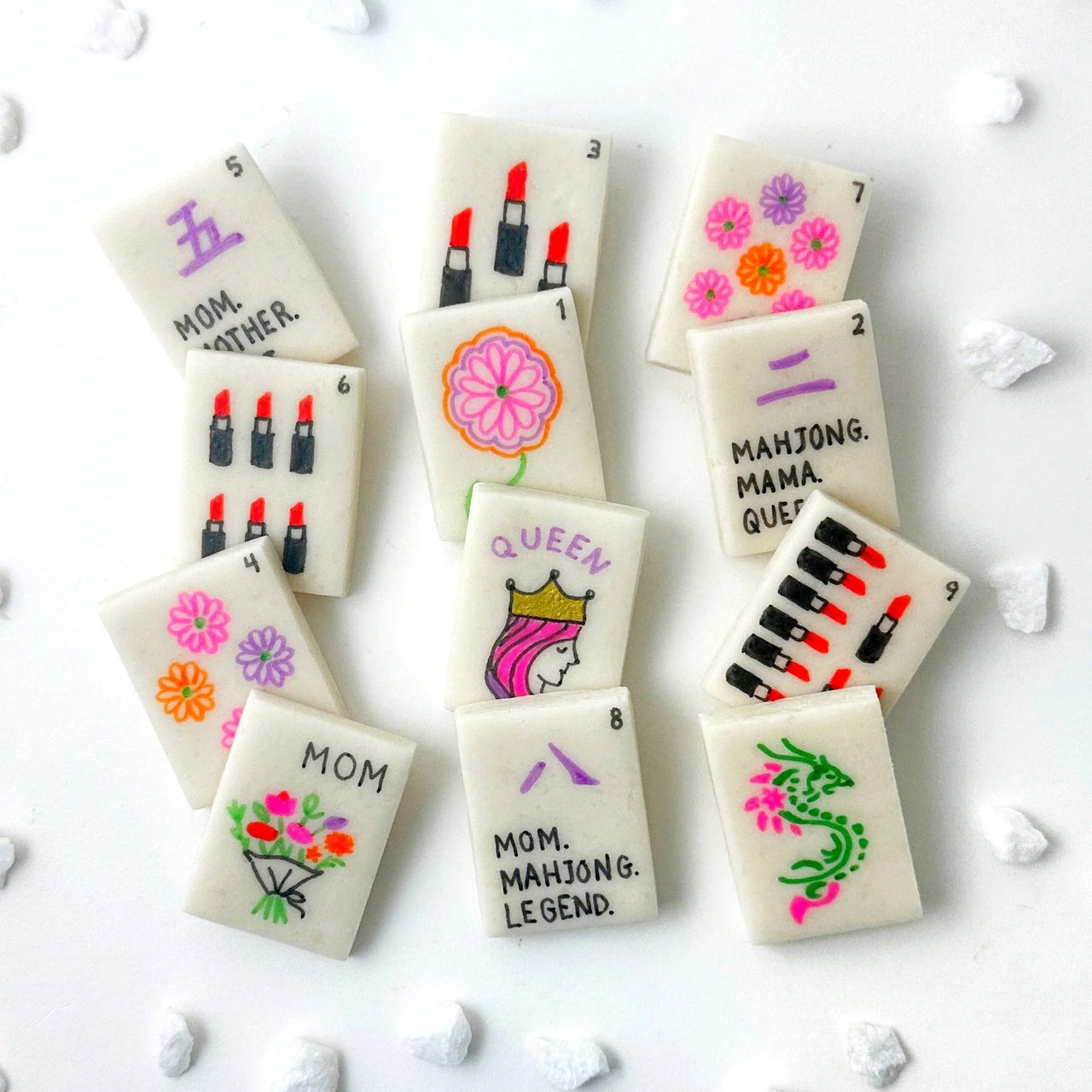 Marzipops - Mother's Day Mahjong Marzipan Tiles - ModernTribe