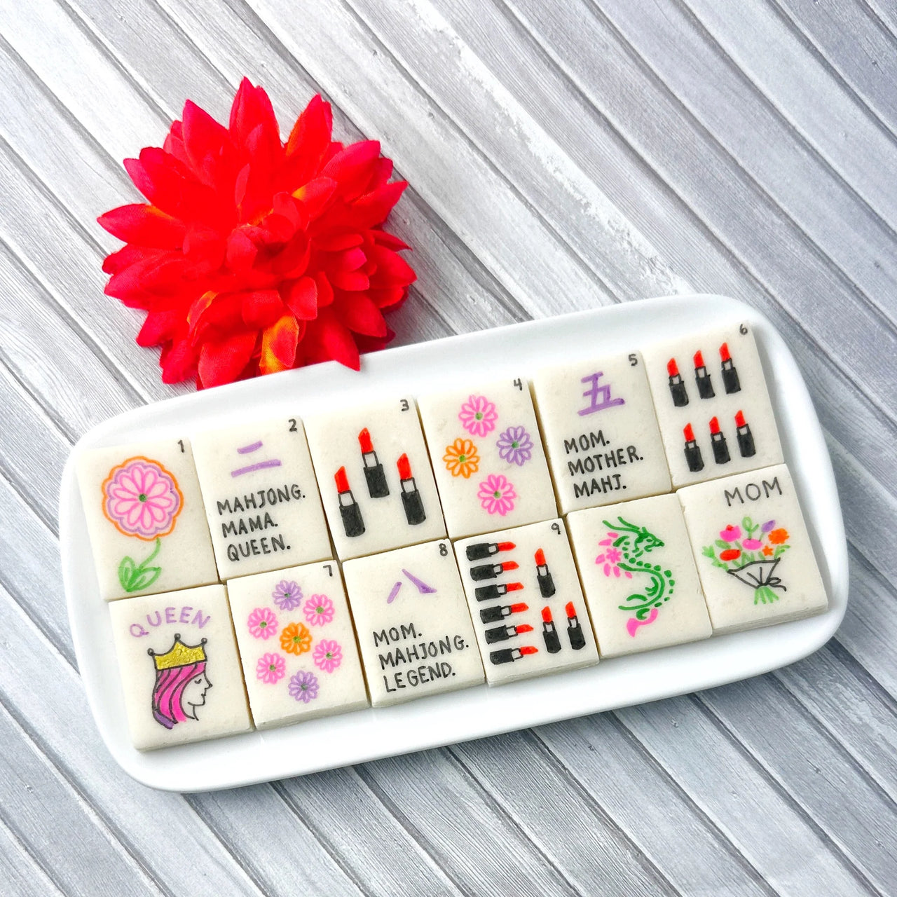 Marzipops - Mother's Day Mahjong Marzipan Tiles - ModernTribe