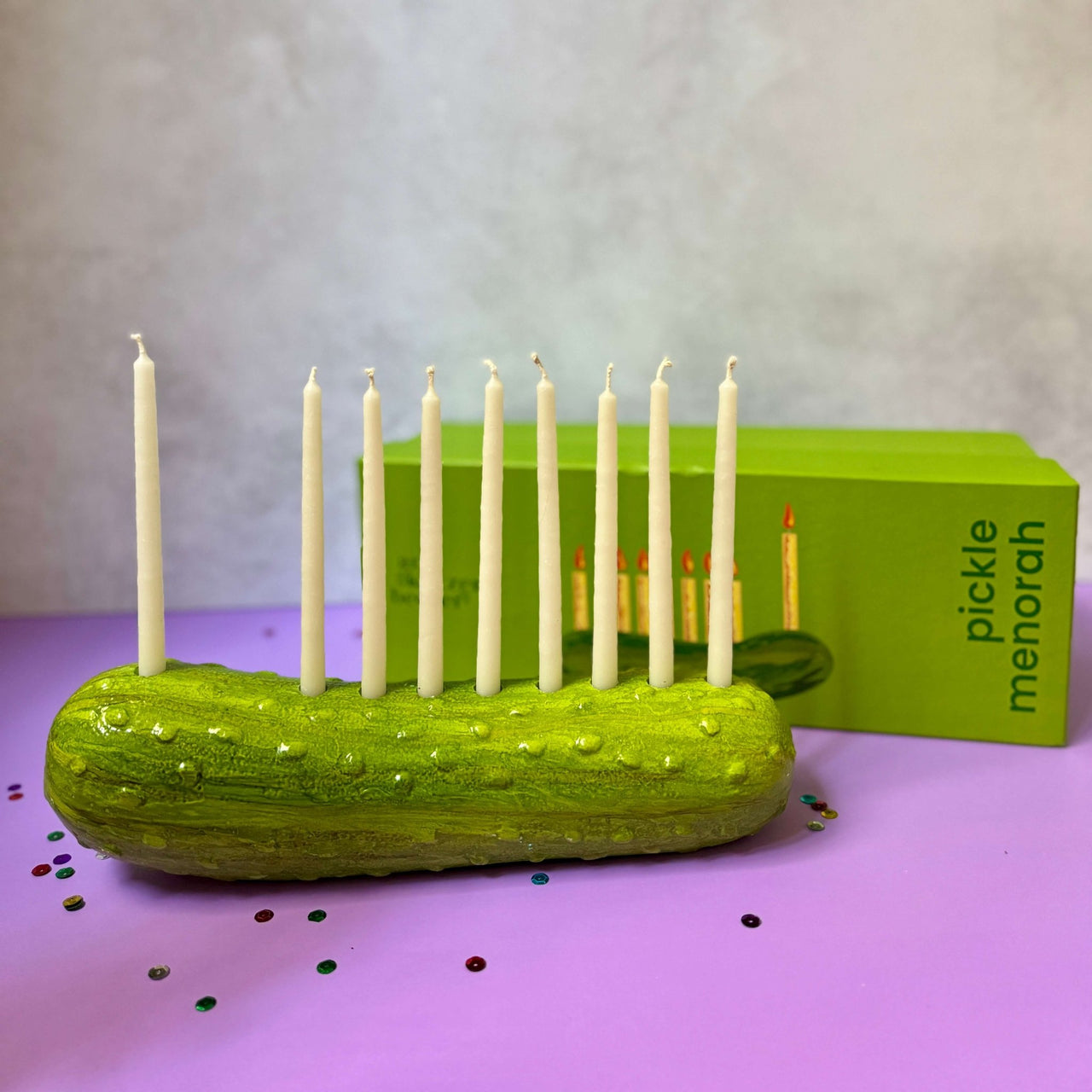 Amy Kritzer Becker - Handmade Pickle Menorah - ModernTribe