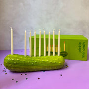 Amy Kritzer Becker Menorahs Handmade Pickle Menorah