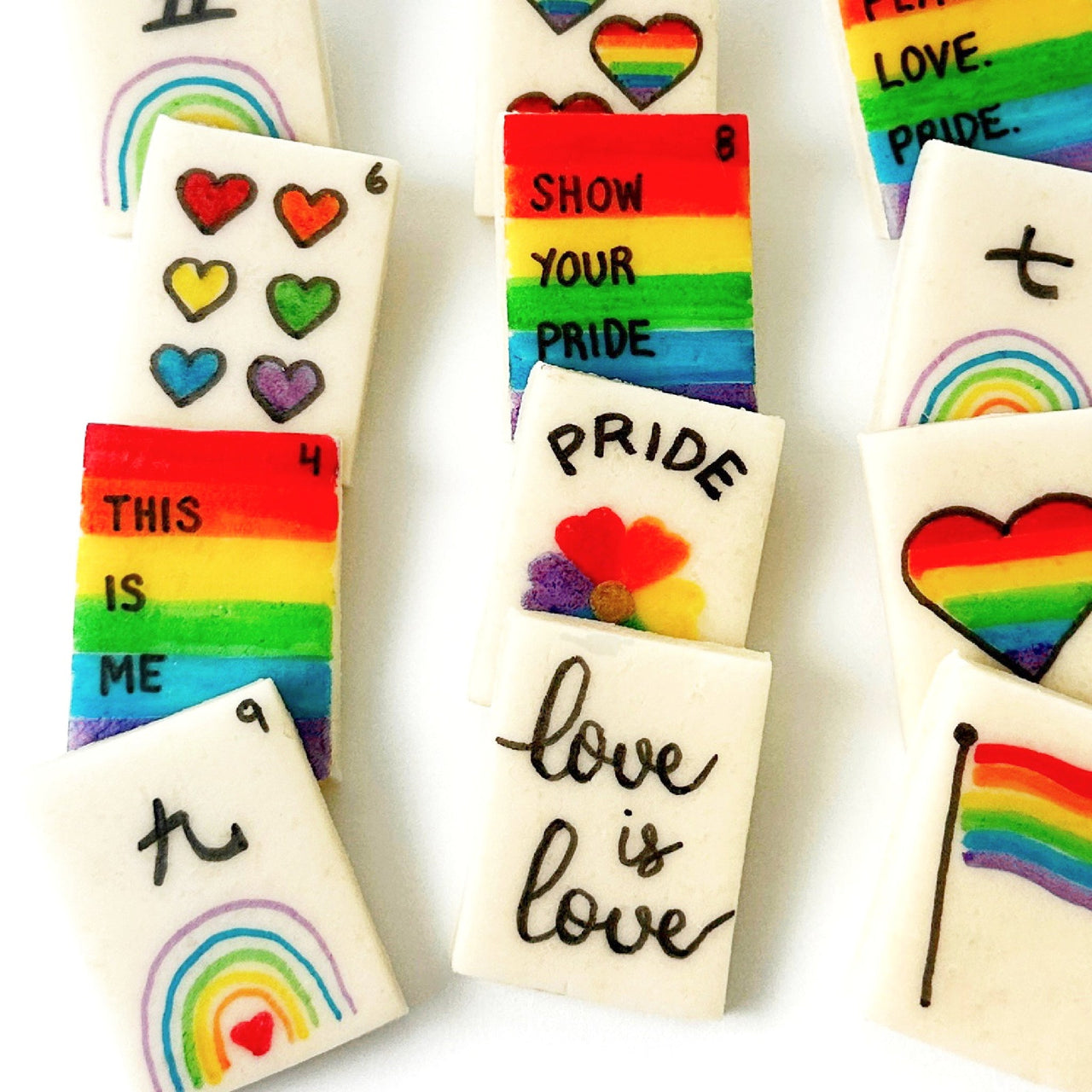 Marzipops - Pride Rainbow Mahjong Marzipan Tiles - ModernTribe