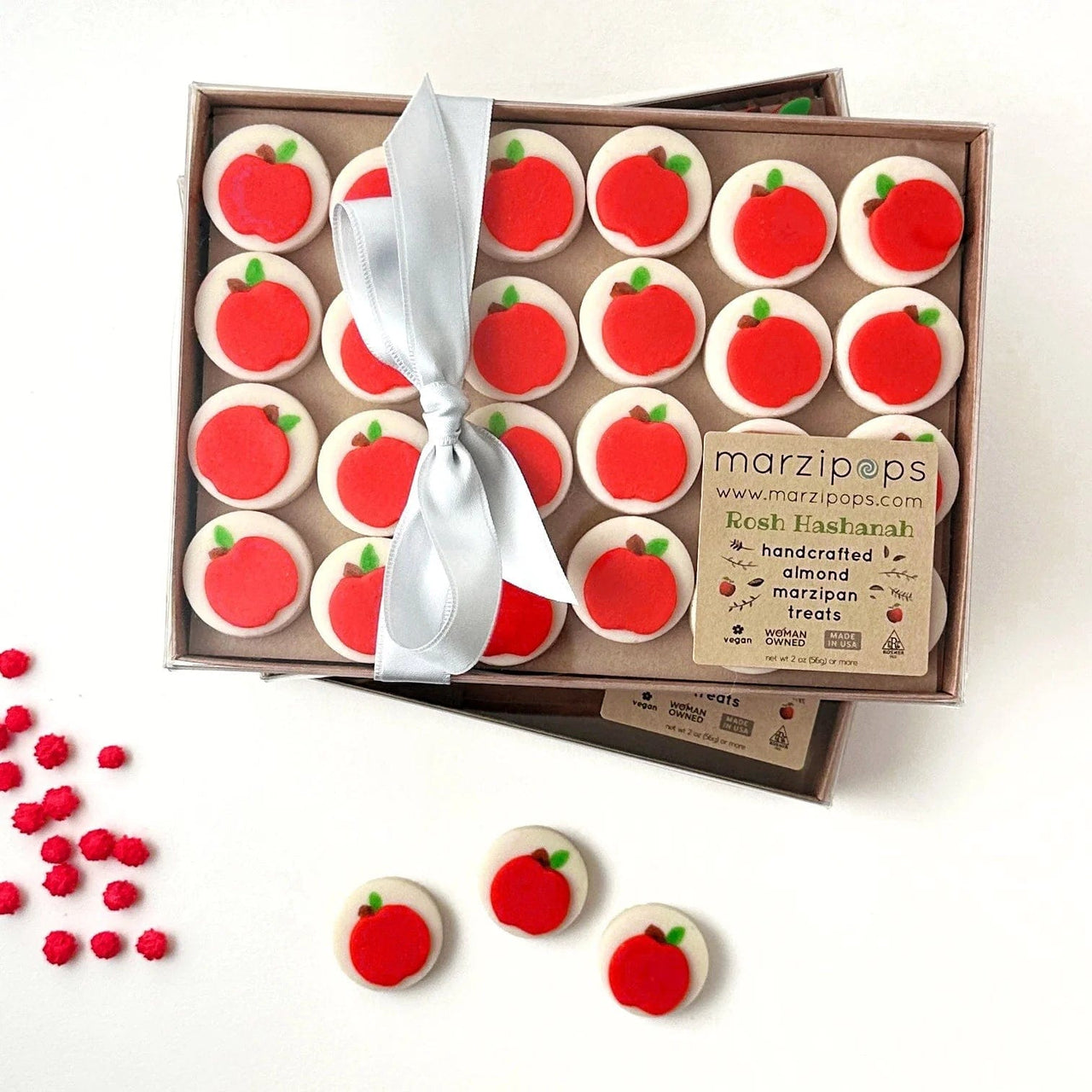 Marzipops - Rosh Hashanah Red Apple Candy Bites - ModernTribe