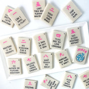 Marzipops - Punny Marzipan Mahjong Tiles - Curated or Custom - ModernTribe