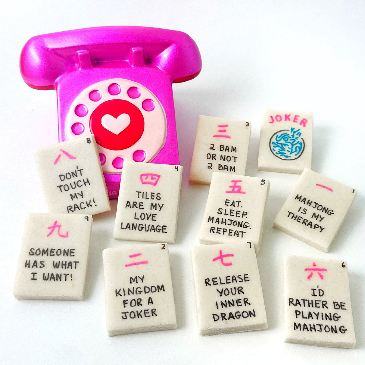 Marzipops - Punny Marzipan Mahjong Tiles - Curated or Custom - ModernTribe