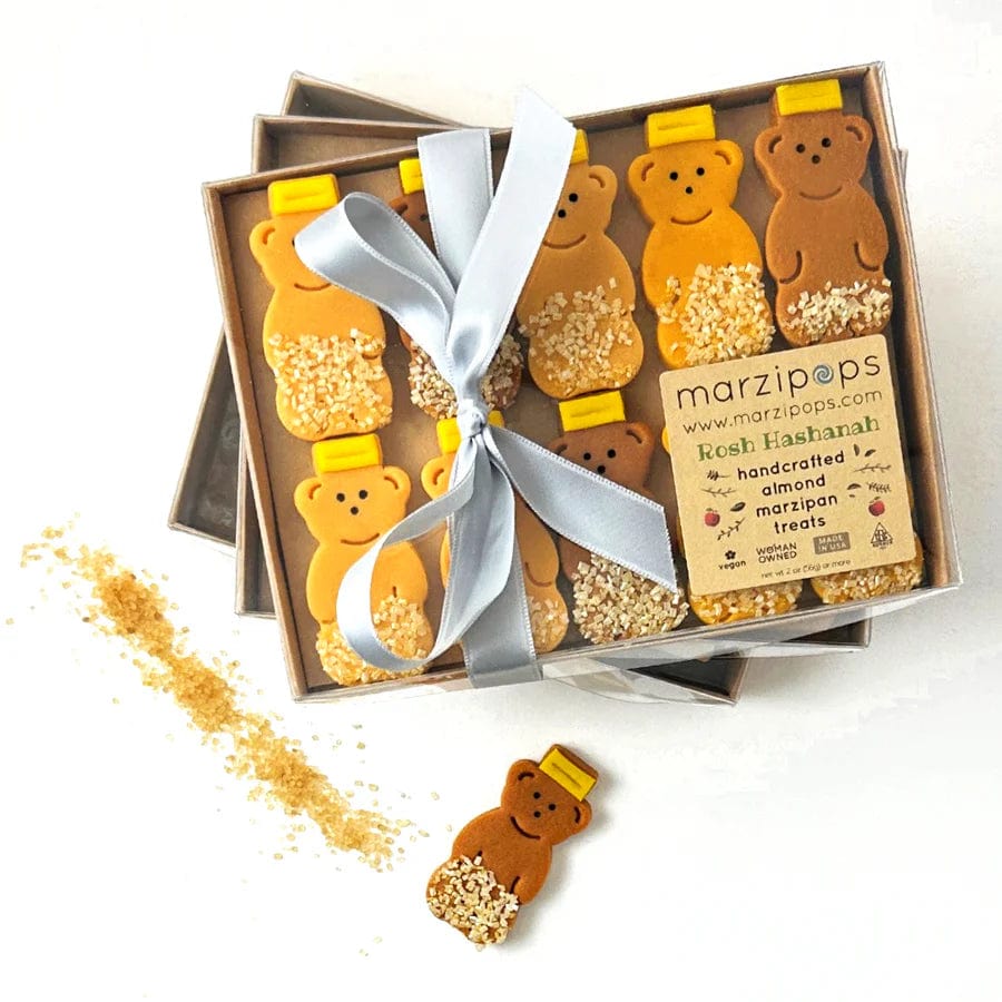 Marzipops Food Marzipan Rosh Hashanah Sprinkle Honey Bears