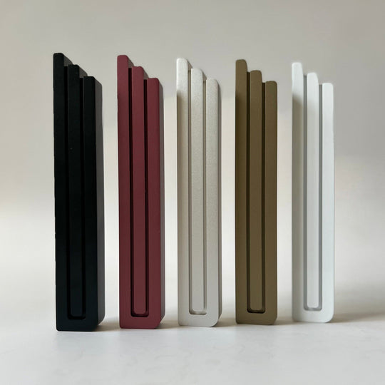 Modern David Mezuzah - (Choice of Color)