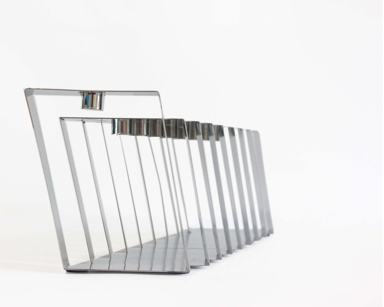 Mickala Design - Modern Silver Coated Menorah - Oil or Wax Candles - ModernTribe