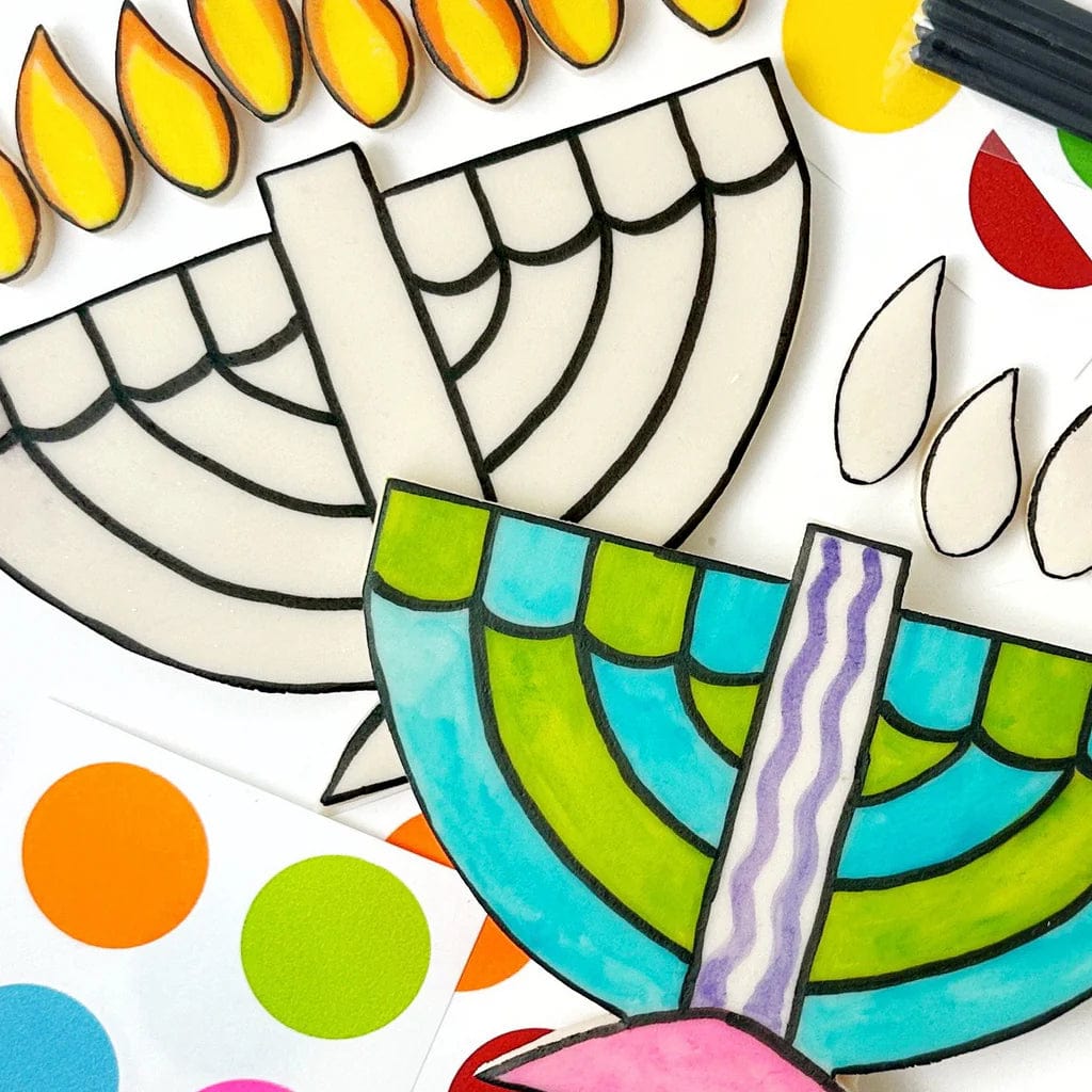 Marzipops - Paint - Your - Own Marzipan Hanukkah Menorah - ModernTribe