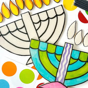 Marzipops Food Paint-Your-Own Marzipan Hanukkah Menorah