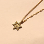 HOTCROWN - Chai Star of David Necklace - 14k Yellow, Rose or White Gold - ModernTribe