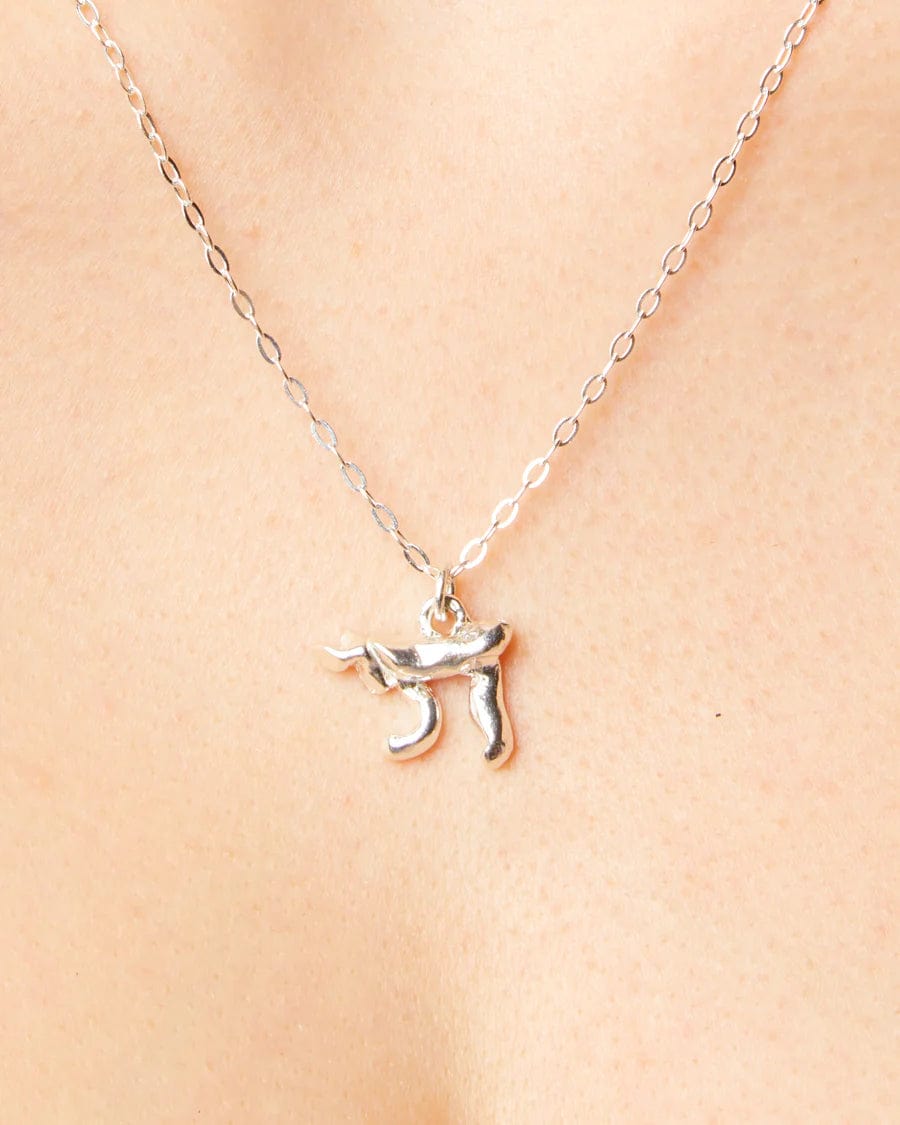 Susan Alexandra - Chai Necklace by Susan Alexandra - Sterling Silver - ModernTribe