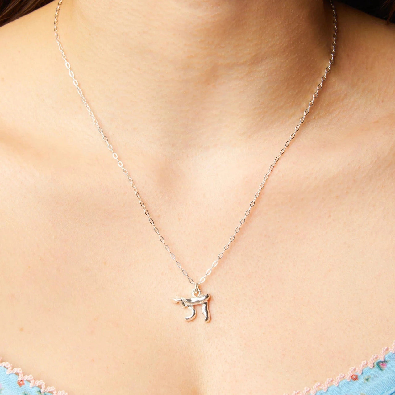 Susan Alexandra - Chai Necklace by Susan Alexandra - Sterling Silver - ModernTribe