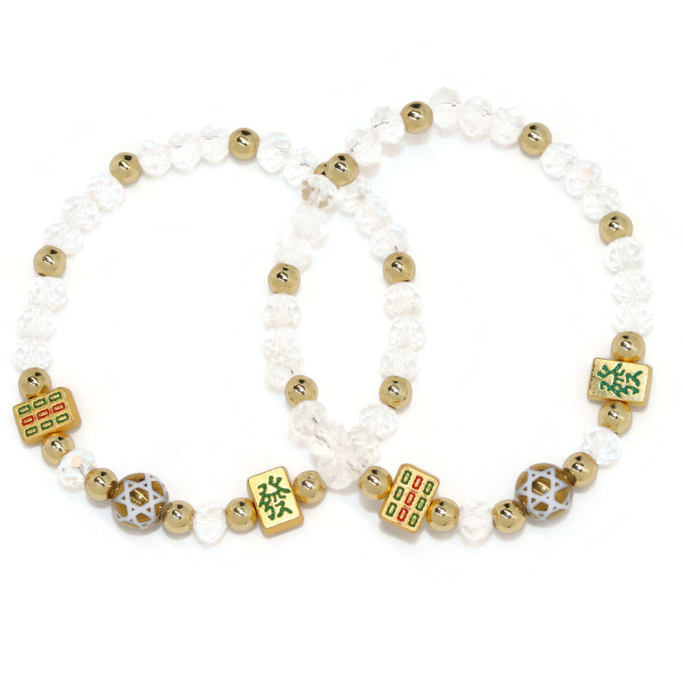 My Tribe by Sea Ranch Jewelry - Mahjong Star of David Stretch Bracelet - ModernTribe