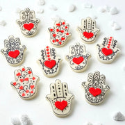 Marzipops Food Marzipan Hamsa Love Collection