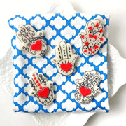 Marzipops Food Marzipan Hamsa Love Collection