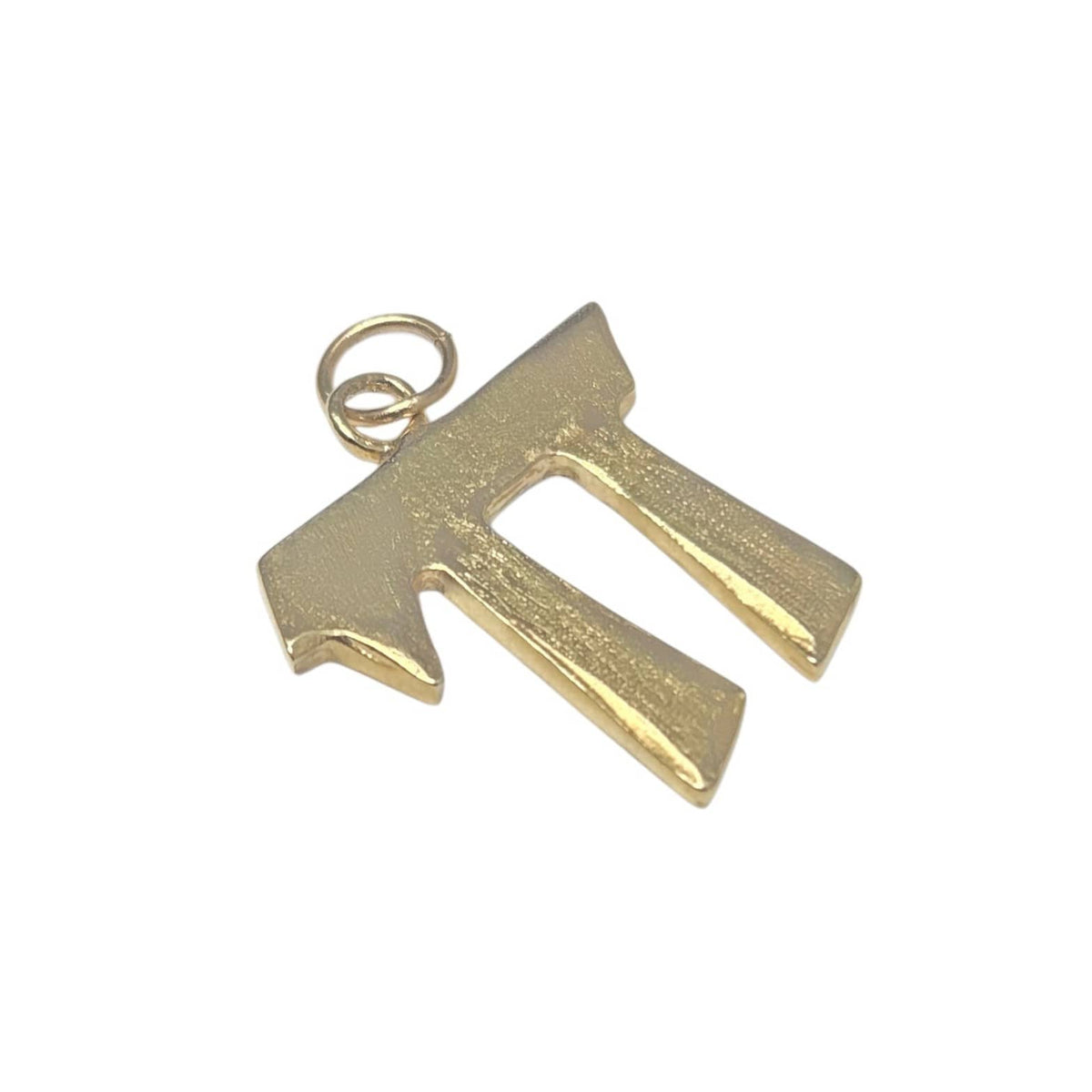 Bareket Jewelry Necklaces Bold Block Chai Necklace - 14k Yellow Gold