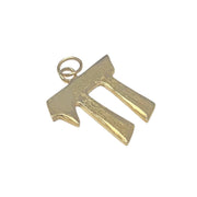 Bareket Jewelry Necklaces Bold Block Chai Necklace - 14k Yellow Gold