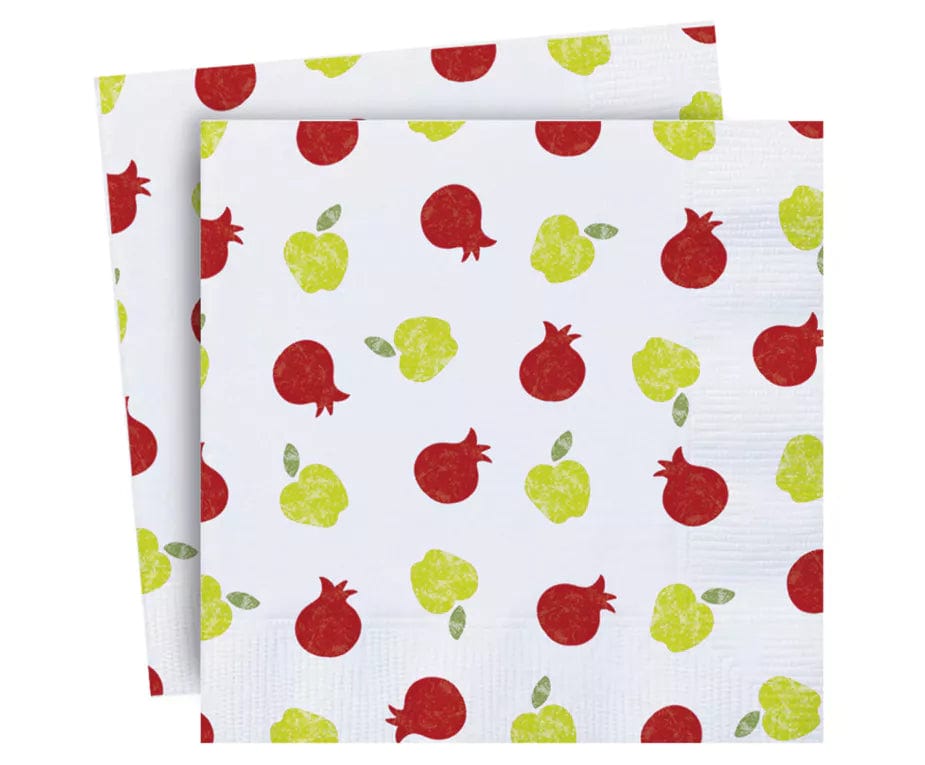 Cazenove - Pomegranates and Apples Napkins, Set of 16 - ModernTribe