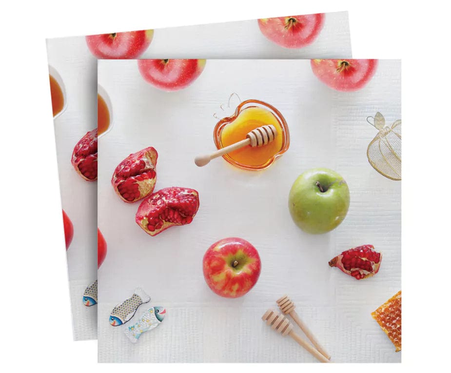 Cazenove - Rosh Hashanah Motif Napkins - Set of 20 - ModernTribe