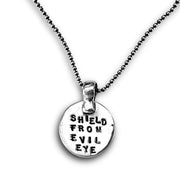 Marla Studio Necklaces Shield From Evil Eye Kabbalah Necklace by Marla Studio - Sterling Silver or Bronze