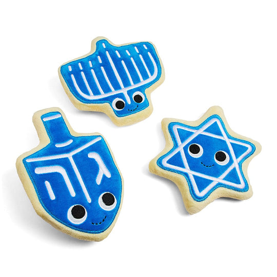 Yummy World Hanukkah Cookies Plush by Kid Robot - Set of 3