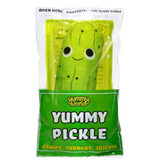 Kid Robot Pillows Yummy World Crunchy Pickle in a Bag Plush by Kid Robot