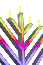 Menorah.net - Super LUX Double-Sided Menorah - 9' - ModernTribe