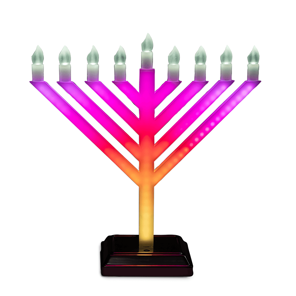 Menorah.net - LUX Indoor Display Menorah - ModernTribe