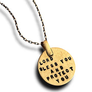 Marla Studio - Lord Bless You and Protect You Necklace by Marla Studio - Sterling Silver or Bronze - ModernTribe