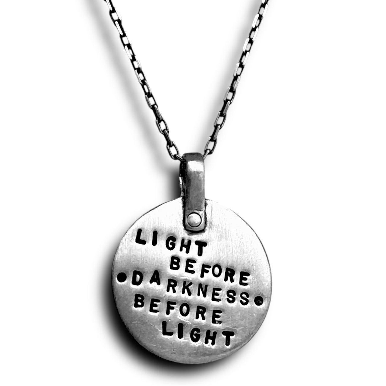 Marla Studio - Light Before Darkness Pendant Necklace by Marla Studio - Sterling Silver - ModernTribe