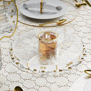 Feldart Napkins Golden Branch Simanim Tray