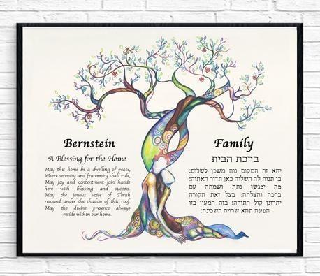 Anna Abramzon Studio - Love Tree Customized Blessing for the Home - ModernTribe