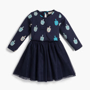 Monica + Andy Dresses Long Sleeve Tulle Dress by Monica + Andy - (Sizes 0 - 14)