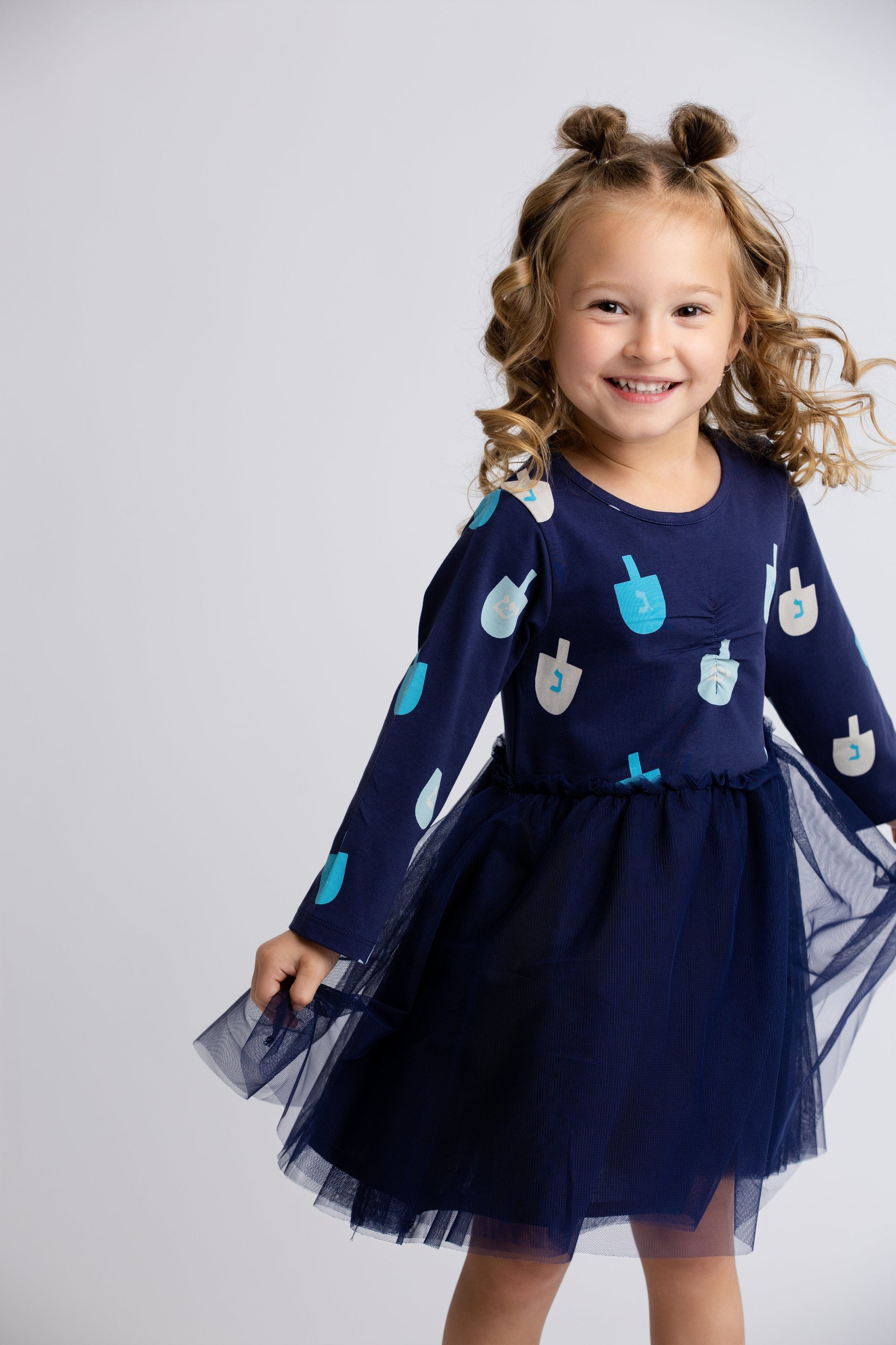 Monica + Andy Dresses Long Sleeve Tulle Dress by Monica + Andy - (Sizes 0 - 14)