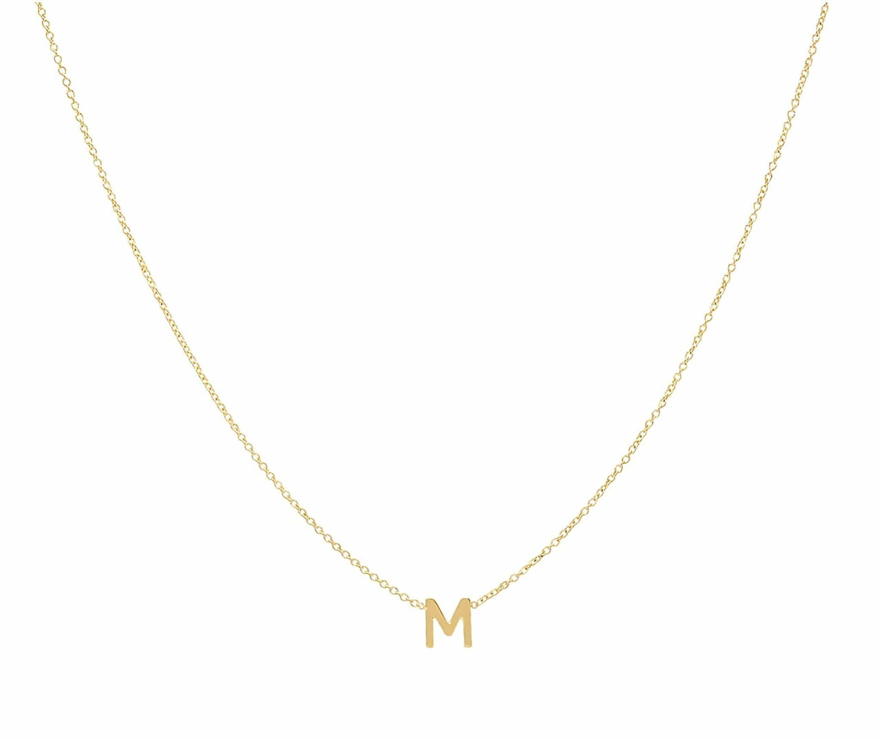 Miriam Merenfeld Jewelry - Taly Hebrew Initial Necklace - (Sterling Silver or Gold - Plated) - ModernTribe