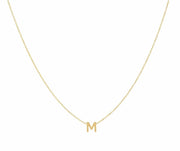 Miriam Merenfeld Jewelry - Taly Hebrew Initial Necklace - (Sterling Silver or Gold - Plated) - ModernTribe