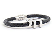 My Tribe by Sea Ranch Jewelry - To Life! Chai Woven Black Leather Bracelet - 7" or 8" - ModernTribe