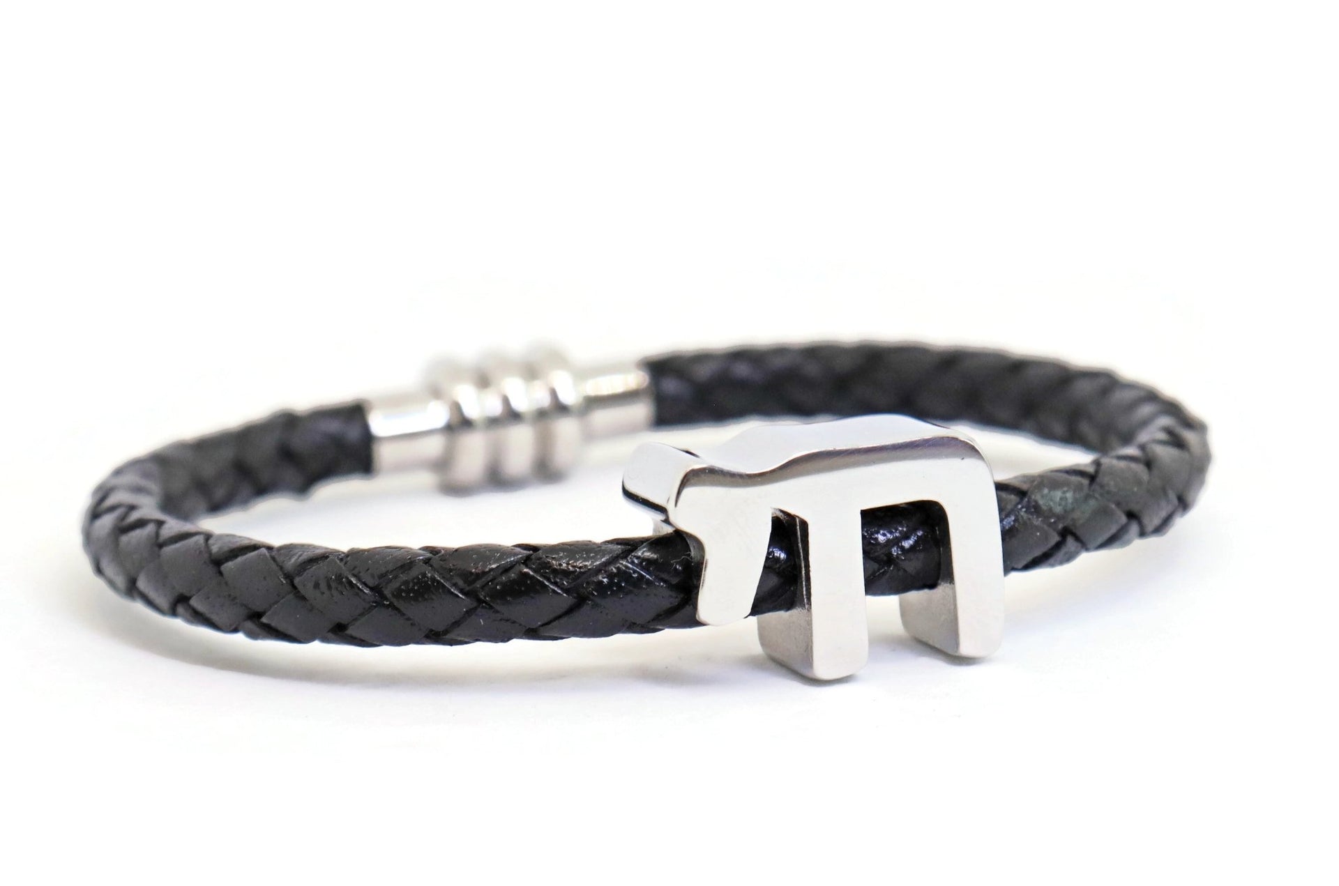 My Tribe by Sea Ranch Jewelry - To Life! Chai Woven Black Leather Bracelet - 7" or 8" - ModernTribe