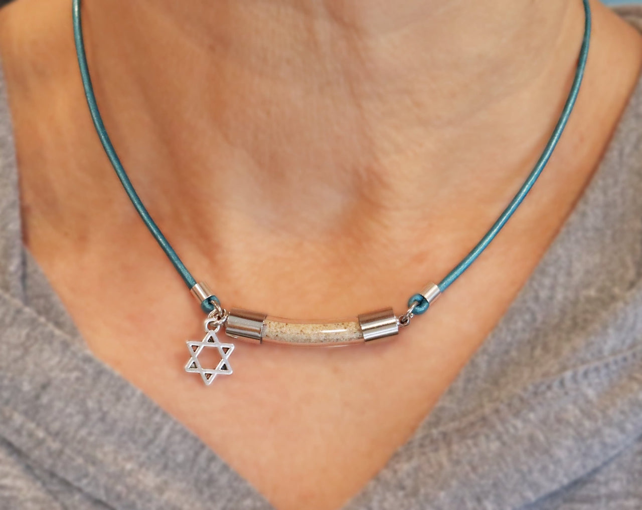 My Tribe by Sea Ranch Jewelry - Israel Sand Star of David Necklace - ModernTribe