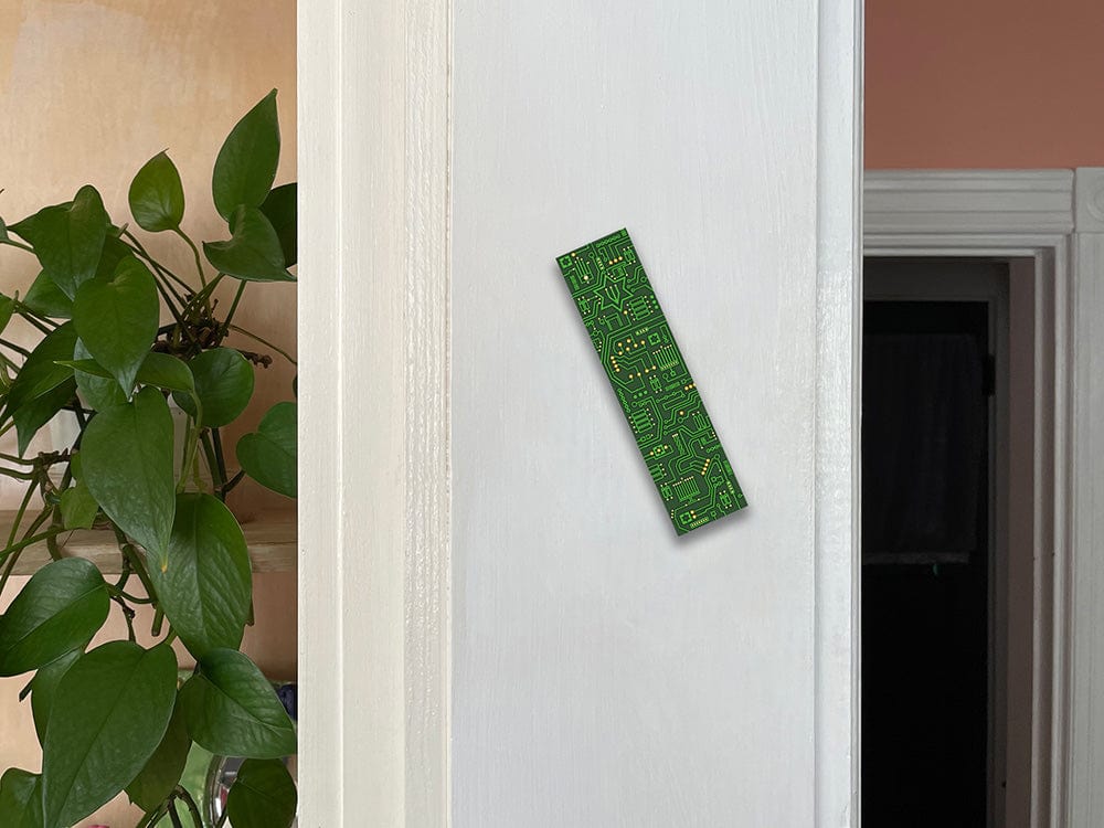 Caspi Cards & Art - Circuit Board Mezuzah - ModernTribe