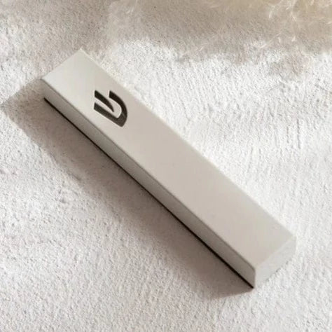 SURI - White Sweetheart Mezuzah Case - ModernTribe