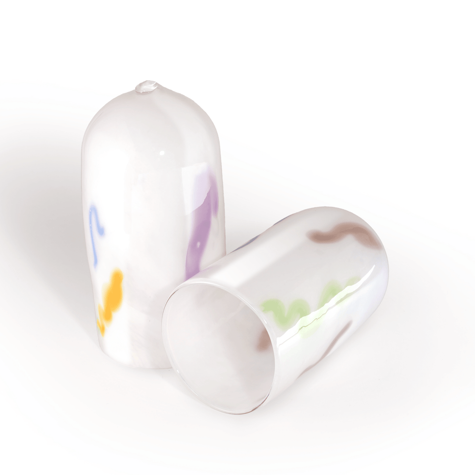 Tchotchke Judaica - Wedding Smash Glass by Tchotchke - (Choice of Colors) - ModernTribe