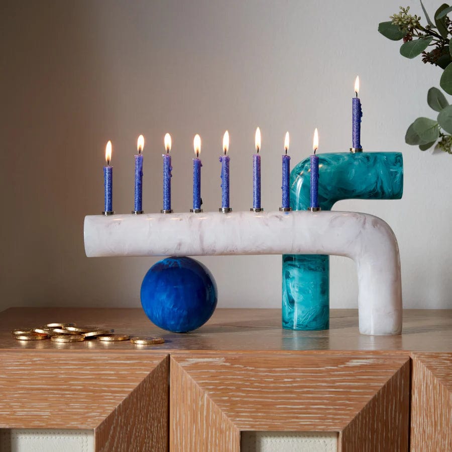 Jonathan Adler Judaica | Futura Seder Plates, Menorahs & More