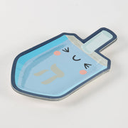 Hanukkah Dreidel Plates - Set of 8